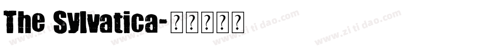 The Sylvatica字体转换